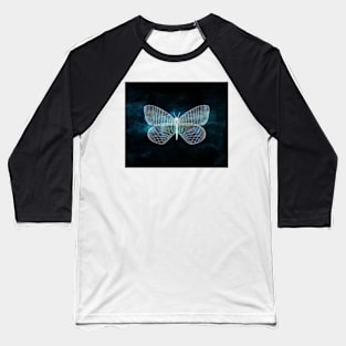 Cian neon butterfly Baseball T-Shirt